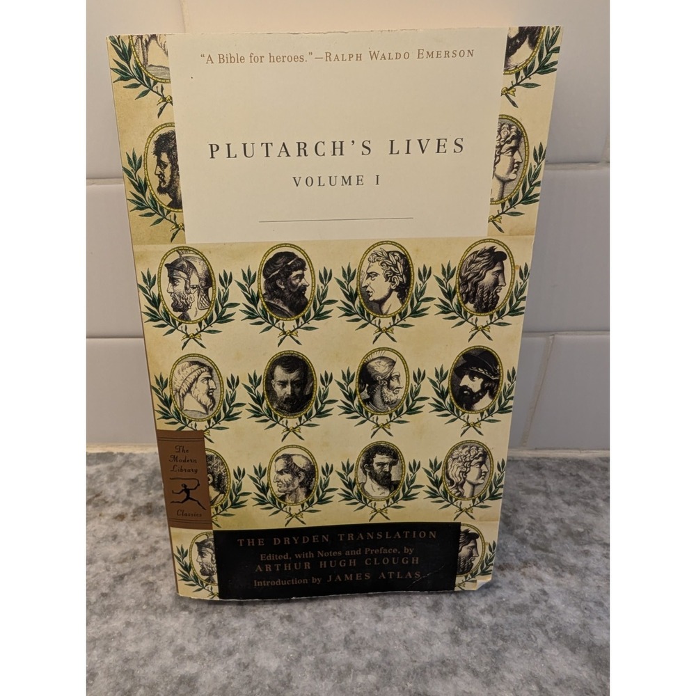 Modern Library Classics:Plutarch's Lives, Volume 1 Dryden Translation Paperback